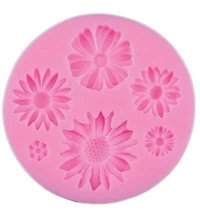 Siliconen mal Daisies