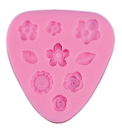Siliconen mal Little flowers