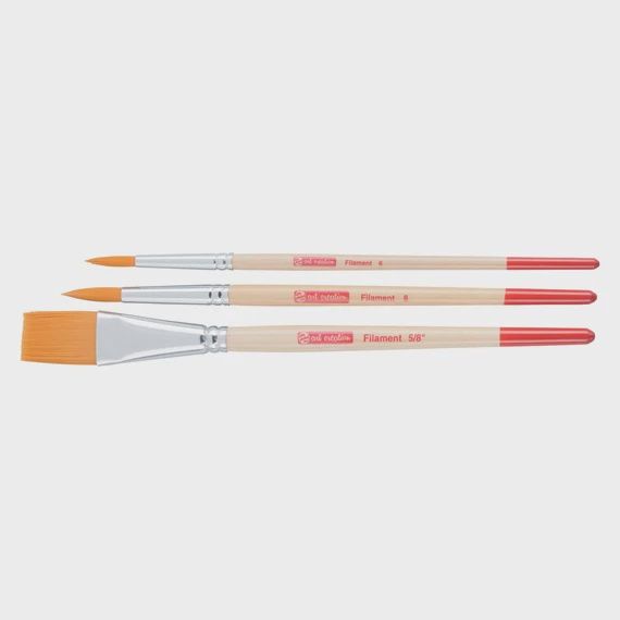 Aquarelpenselenset van 3 - Polyester