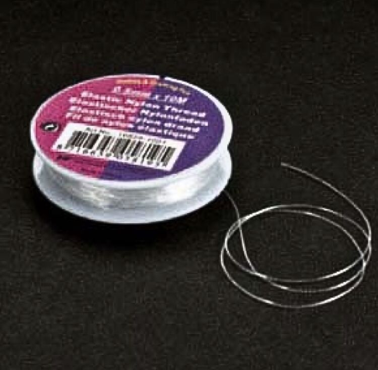 Elastisch nylon draad 0.5mm x 10m