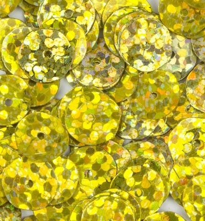 Pailletten disco goud