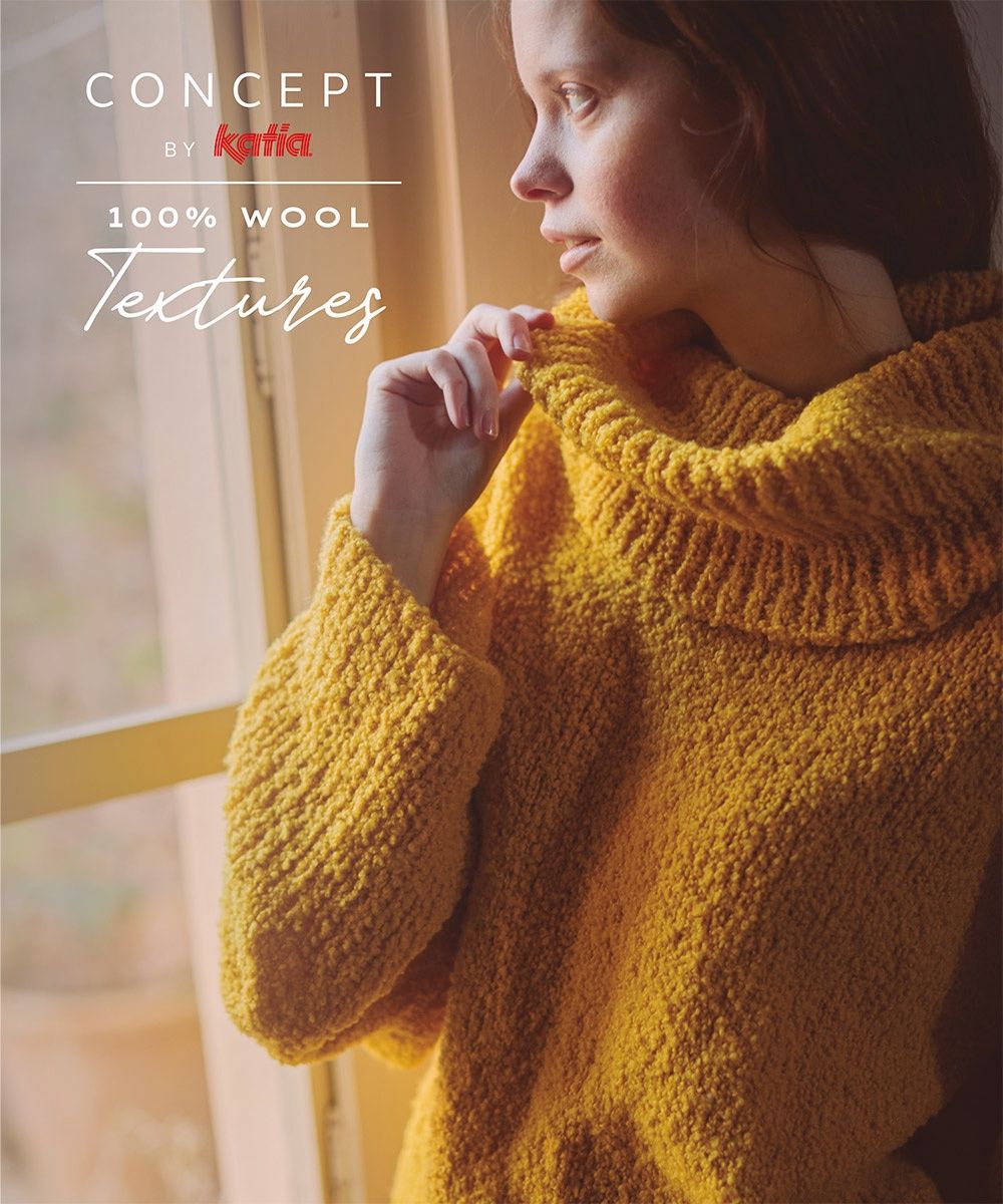 Katia boek Dames 100% WOOL TEXTURES 1