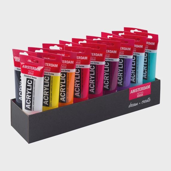 Standard Series acrylverf voordeelverpakking | 18 x 120 ml