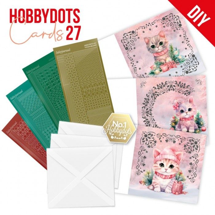 Dot and Do Cards 27 - Berries Beauties - Pink Christmas