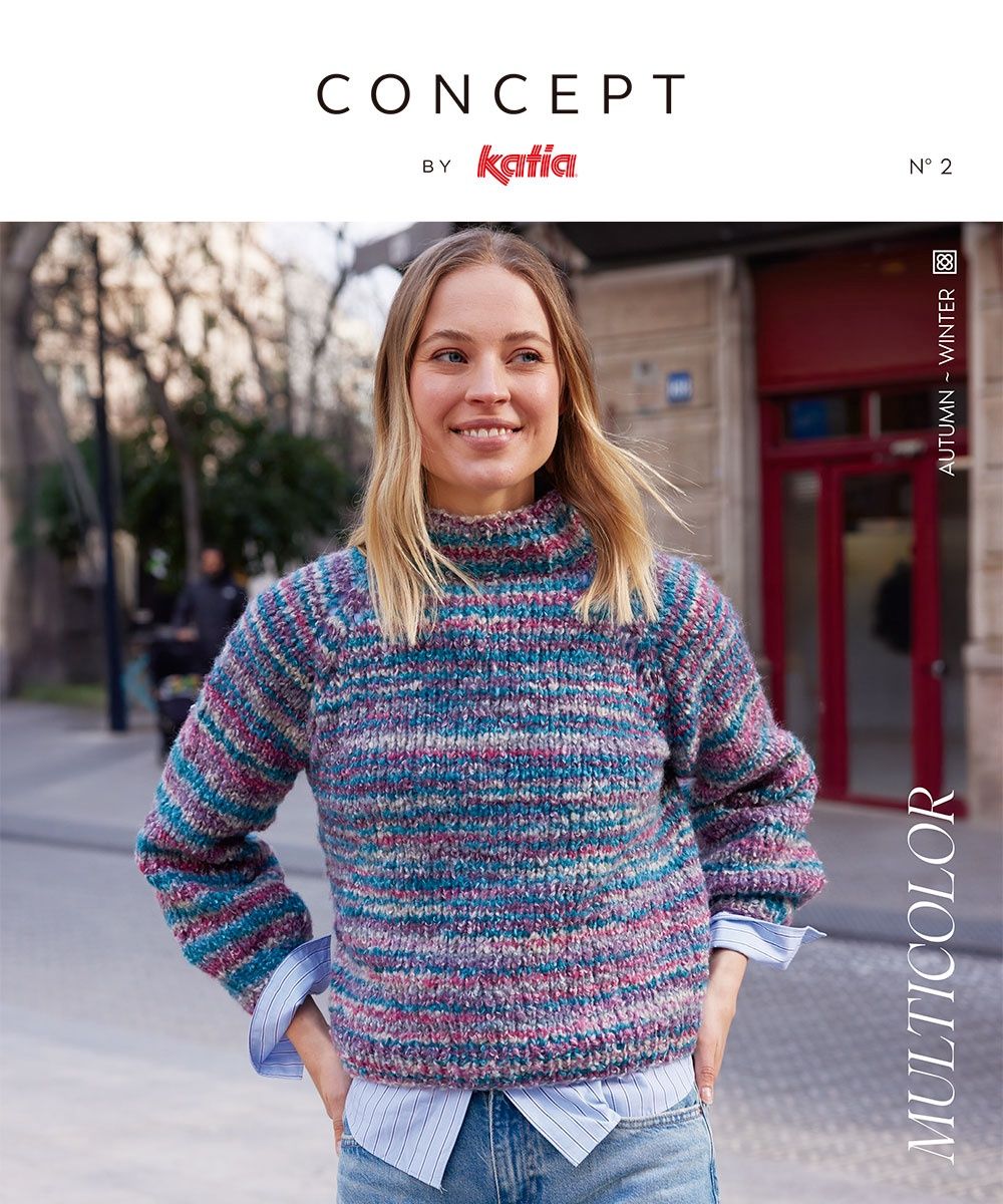 Katia boek Dames-Heren Multicolor 2