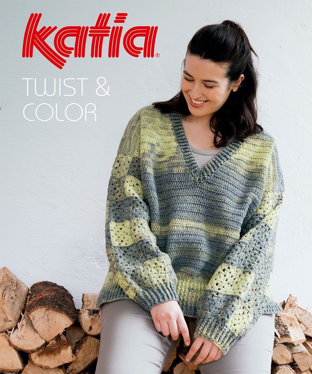 Katia boek Dames-Kinderen TWIST &amp; COLOR 1