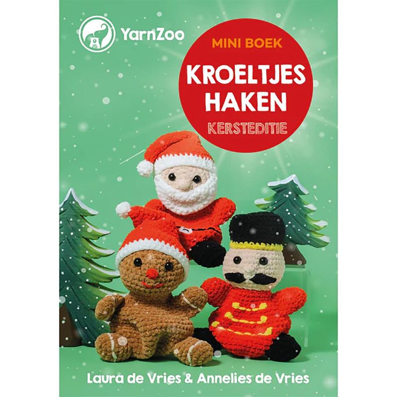 Boek Kroeltjes haken Kersteditie