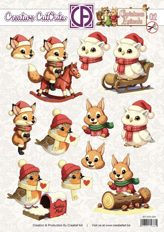 Christmas Animals 02