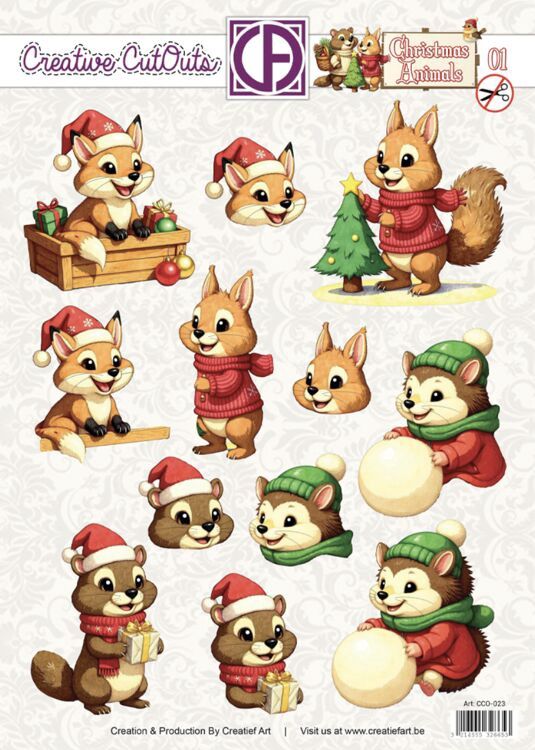 Christmas Animals 01