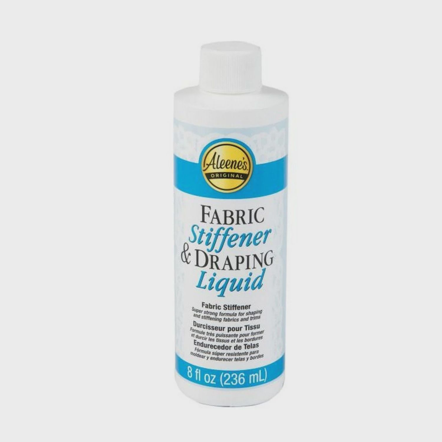 Stiffen-Quick fabric stiffening spray