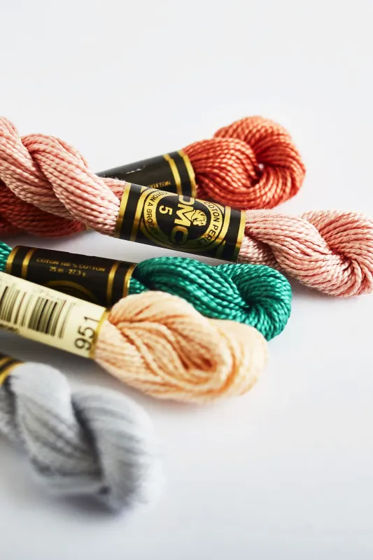 Cotton Perle 5 Borduur-hardanger garen