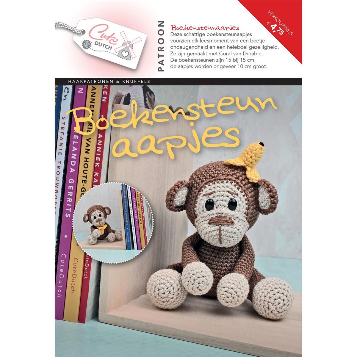 Patronenboekje Boekensteun aapjes