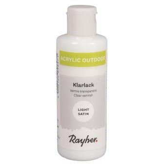 Outdoor Paint heldere lak kleurloos 80ml