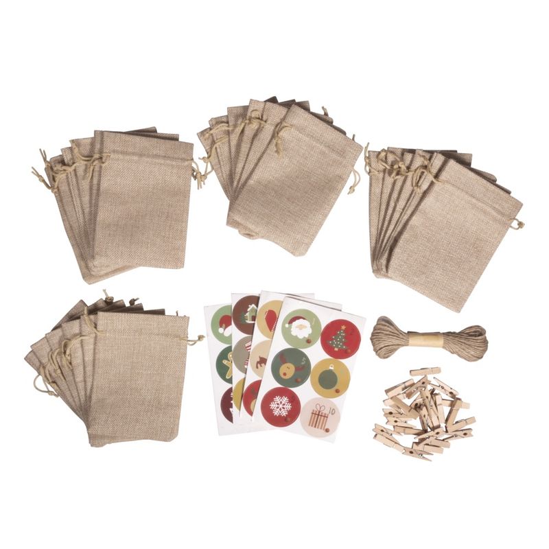 Adventskalender incl. cijfers 1-24