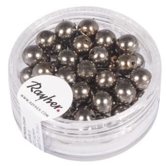 Renaissanceglaskralen 6mm duiven