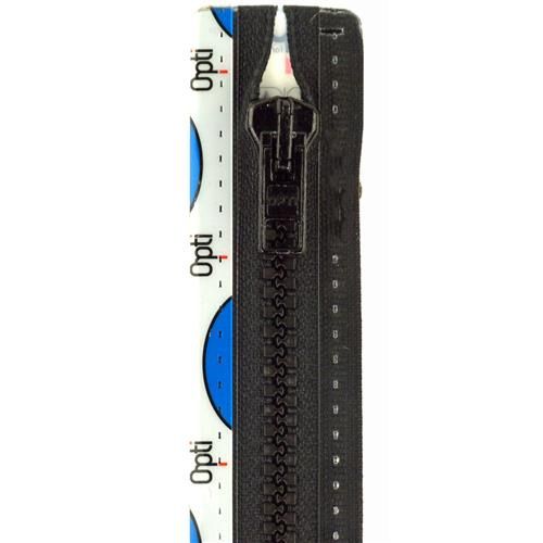 Opti rits P60 65cm deelbaar  zwart