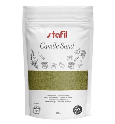 Kaarzensand met aroma olijfgroen