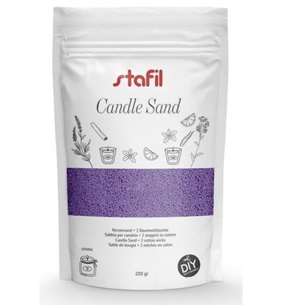 Kaarzensand met aroma Lila