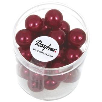 Renaissance glaskralen 10mm klassiek rood