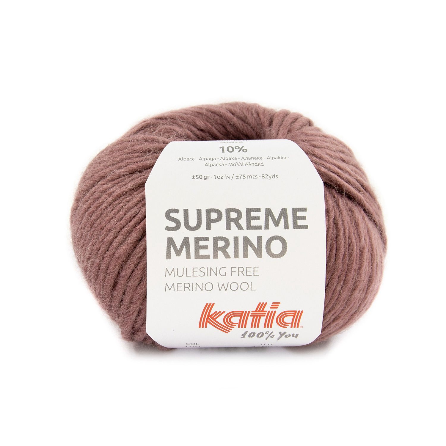 Supreme Merino, Kleur(nummer): 100 - Donker bleekrood