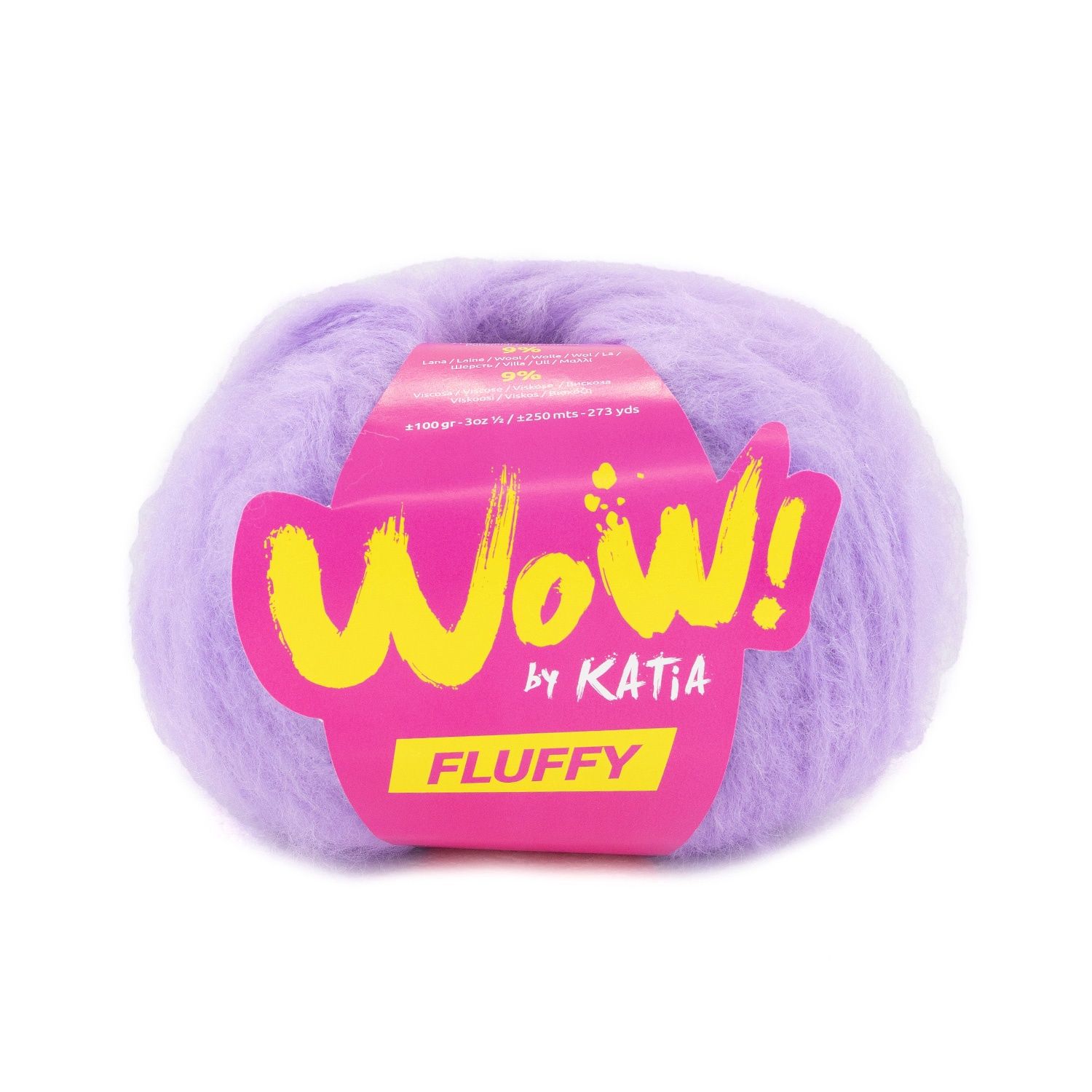 WoW Fluffy (Color), Kleur(nummer): 100 - Lavendel