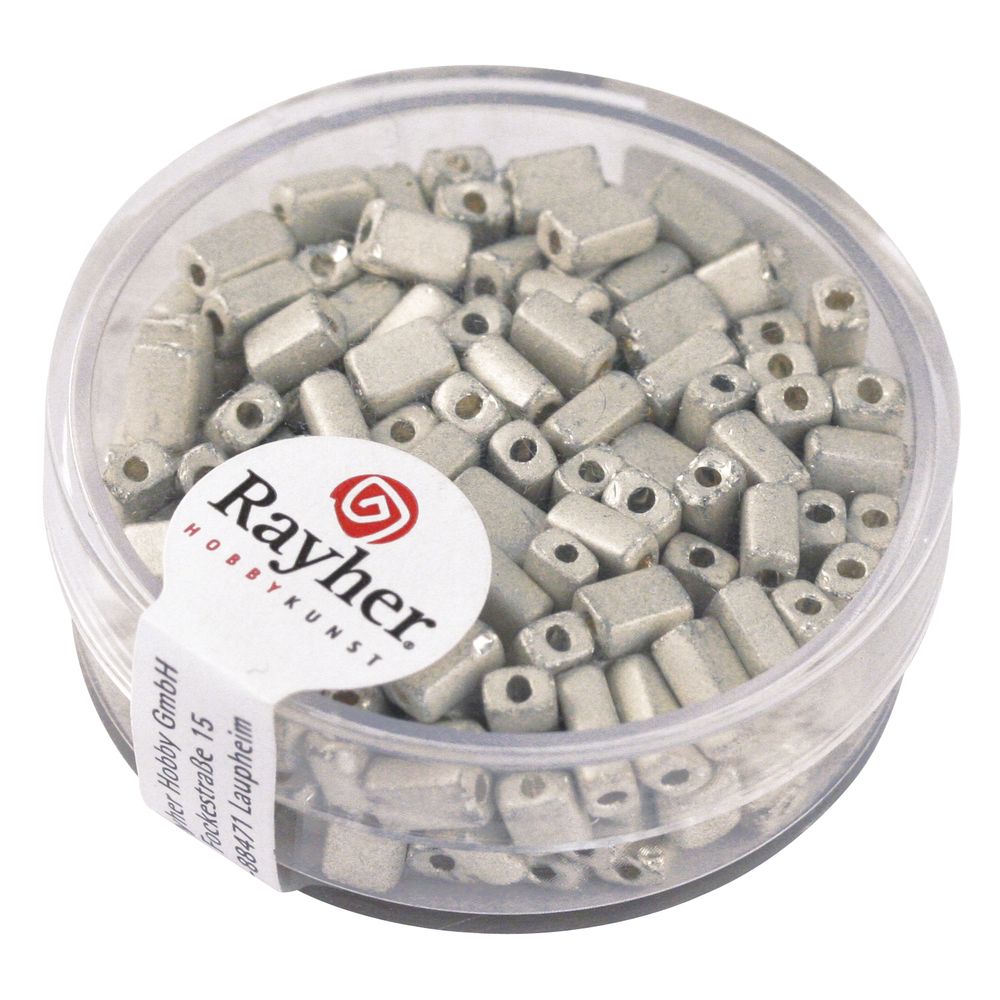 Metallic-rechthoek 5x3.5mm mat