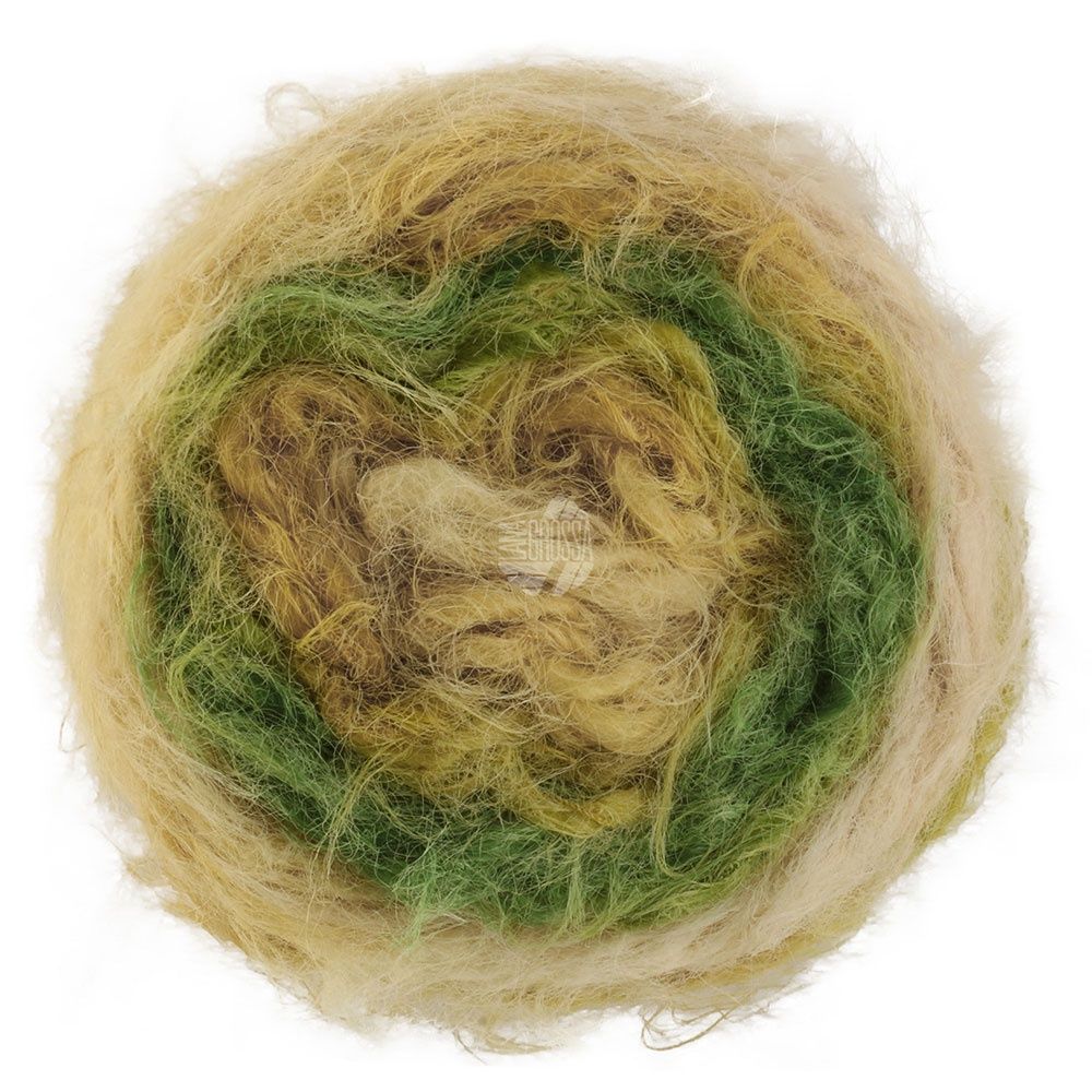 Basta Mista, kleur (nummer): 102 - Pastelgeel/mosterd/limoengroen/appelgroen