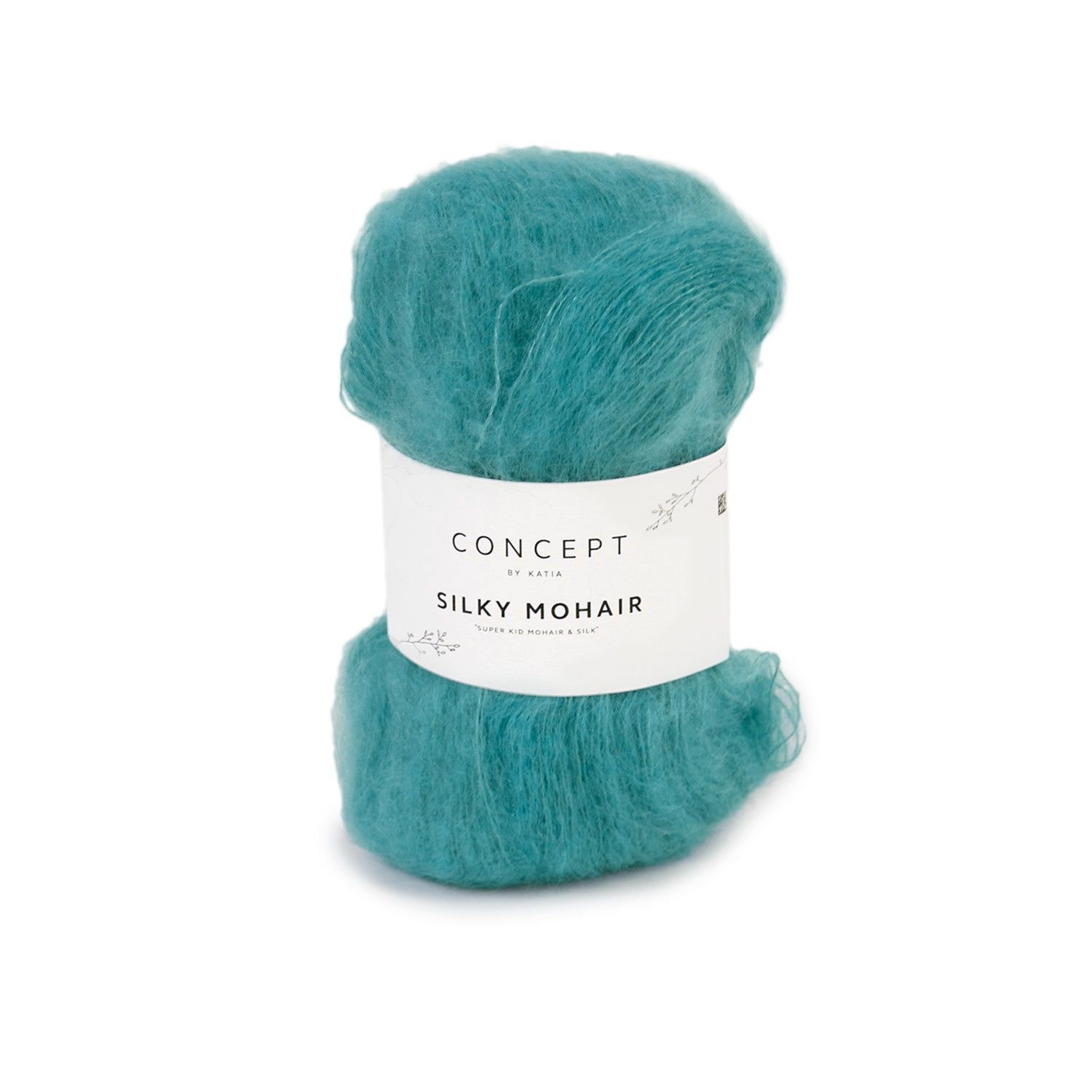 Silky mohair, Kleur: 125 - Turquoise