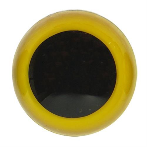 Veiligheidsogen 15 mm Goudbruin