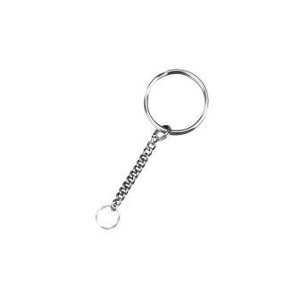 Sleutelring met schakelketting, 25mm ø
