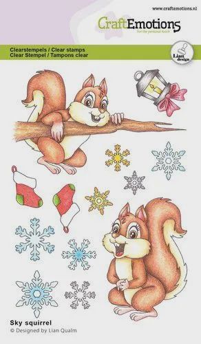 Clearstamp Squirrel