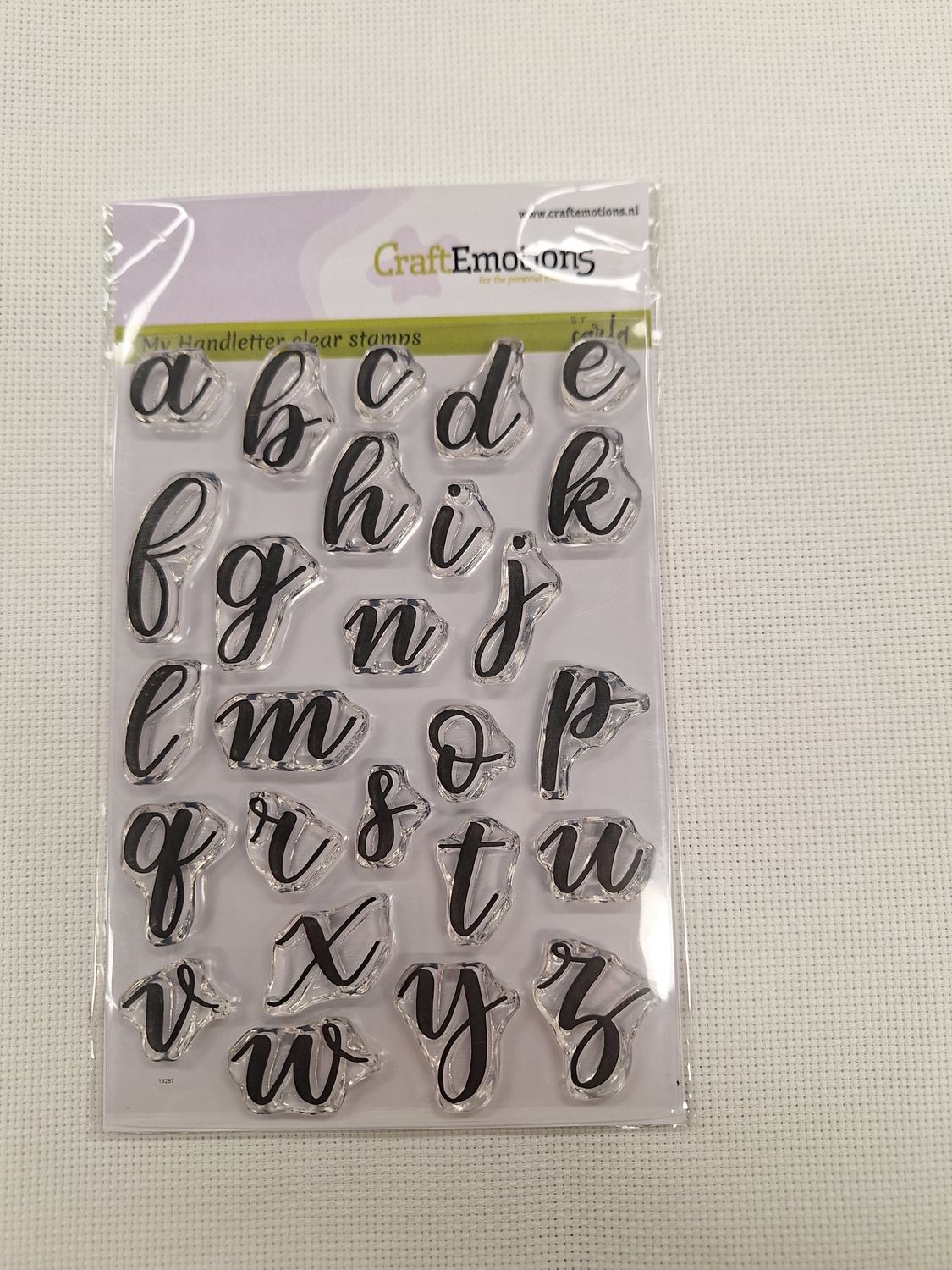 Clear stamp Alfabet