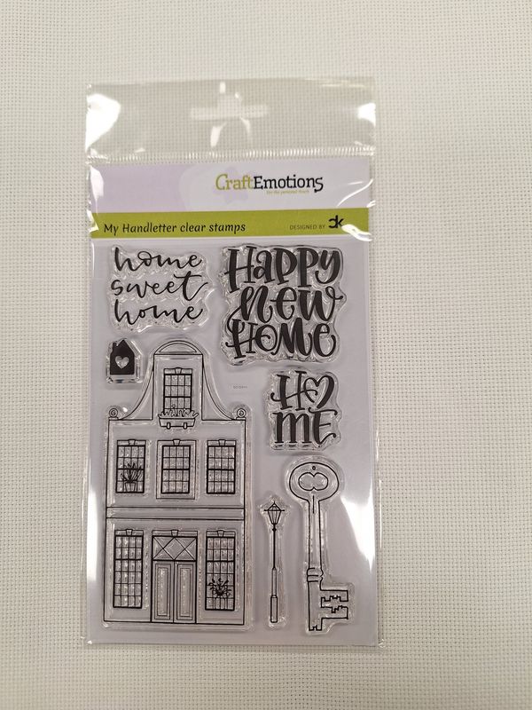 Clear stamp New Home 1