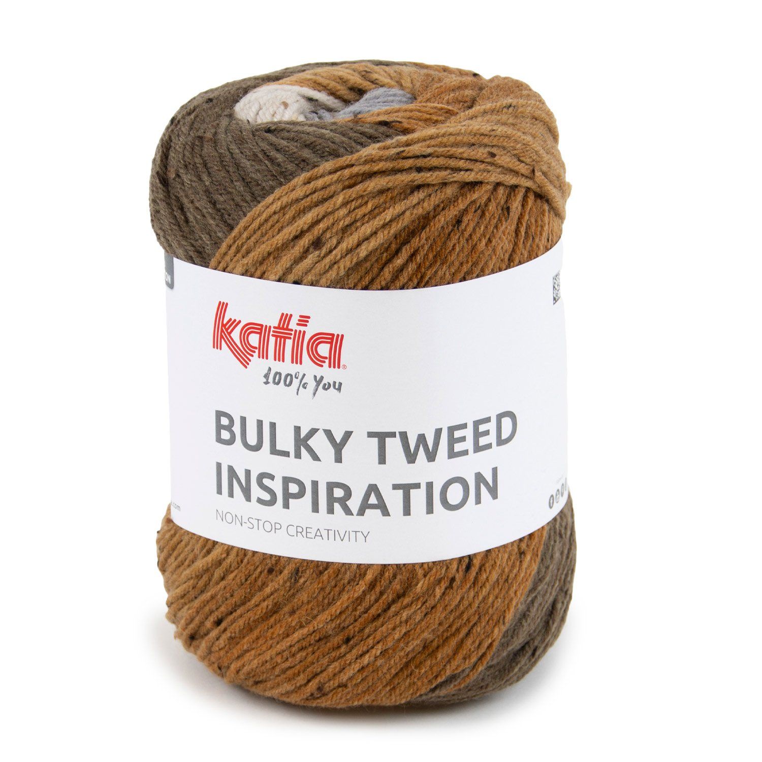 Bulky Tweed inspiration, Kleur(nummer): 300 - Grijs-Licht bruin-Donker bruin