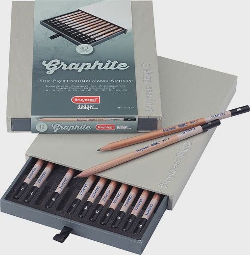 Design Graphite Box 12 Stuks