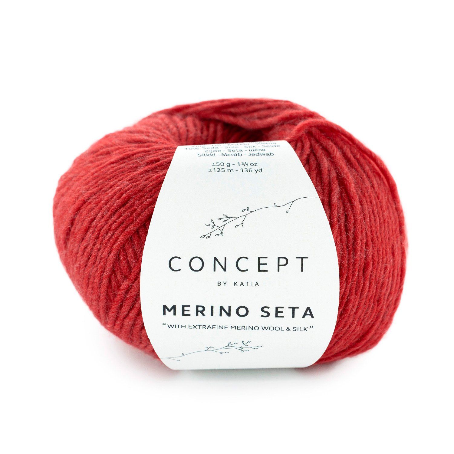 Merino seta, Color: 56 - Rood