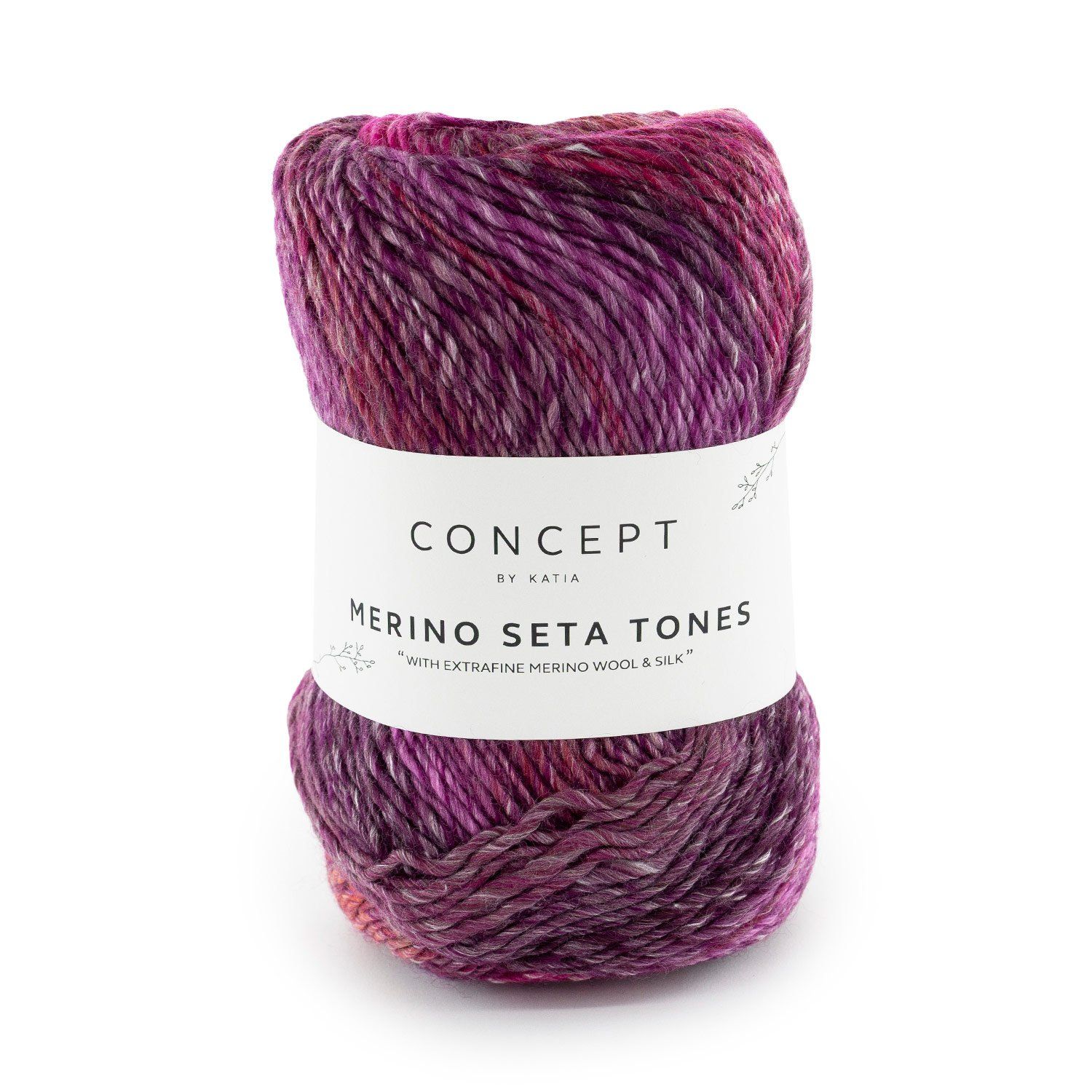 Merino Seta tones, Kleur: 104 - Kauwgom roze