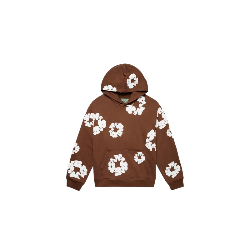 Denim Tear Brown Hoodie sz XL