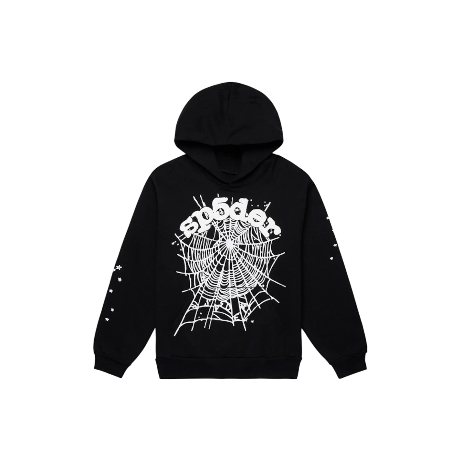 Sp5der OG Web Black Hoodie