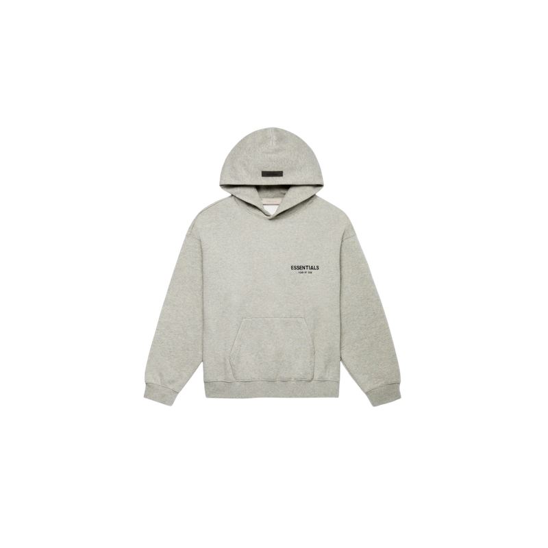 Essentials Dark Oatmeal Hoodie