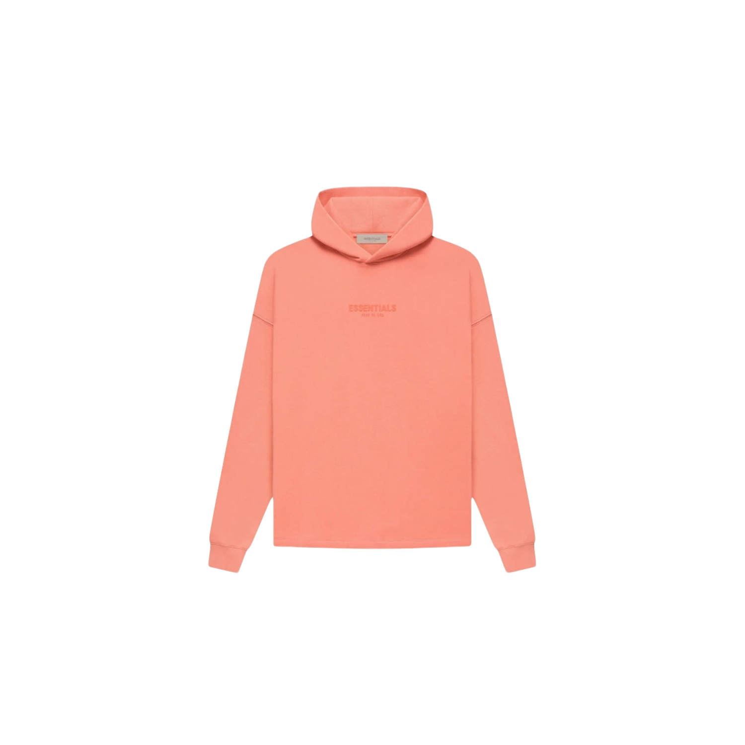 Essentials Relaxed Hoodie Coral - M