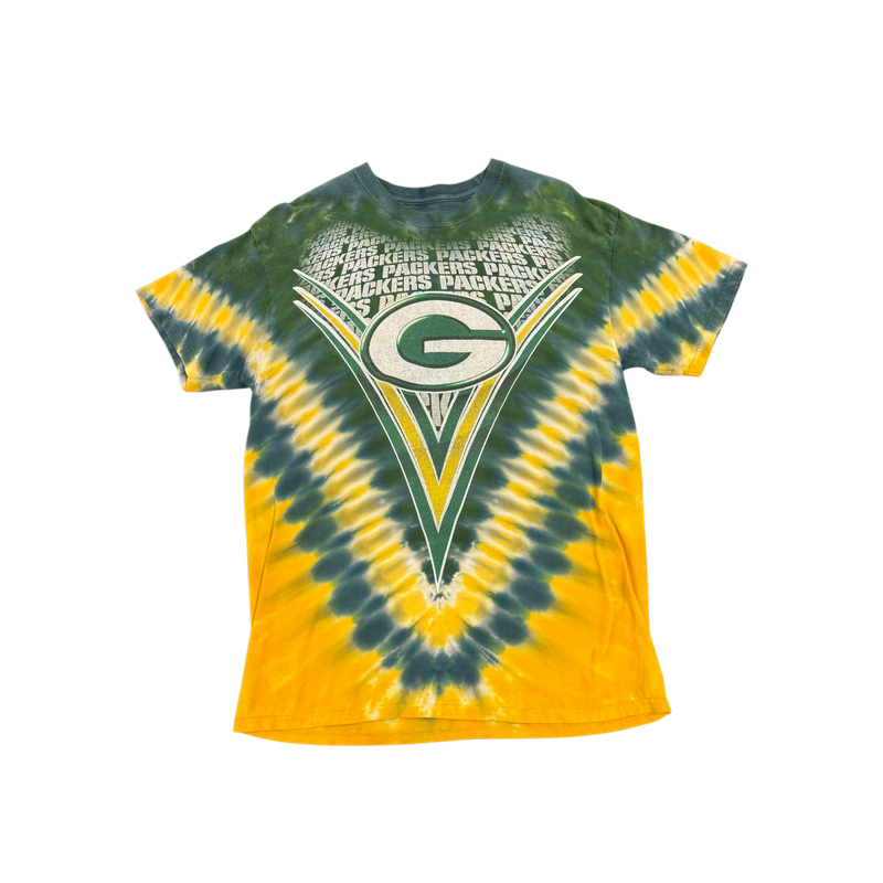 Tye Dye Green Bay Packers Shirt - L