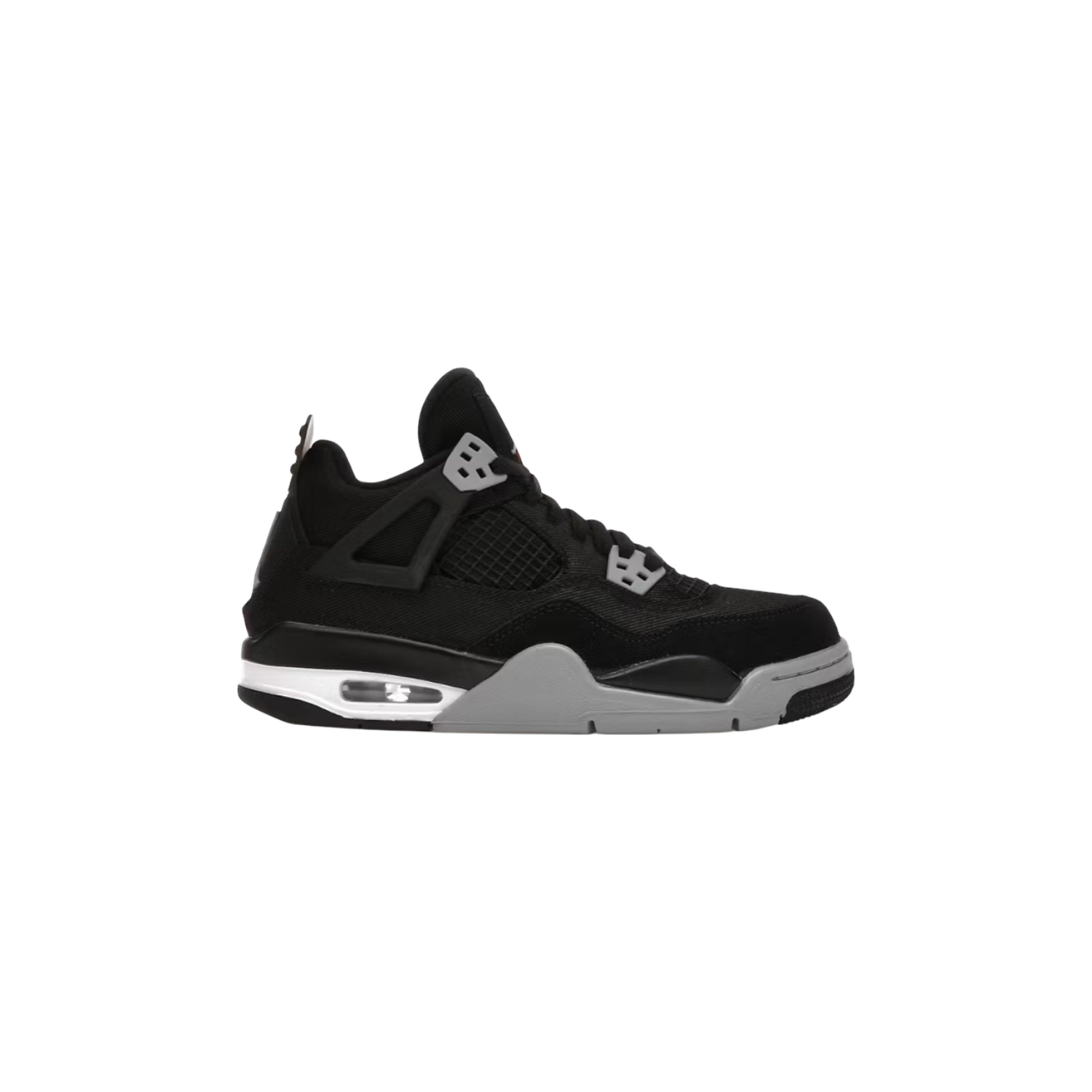 AJ4 Black Canvas 6Y PRE OWNED
