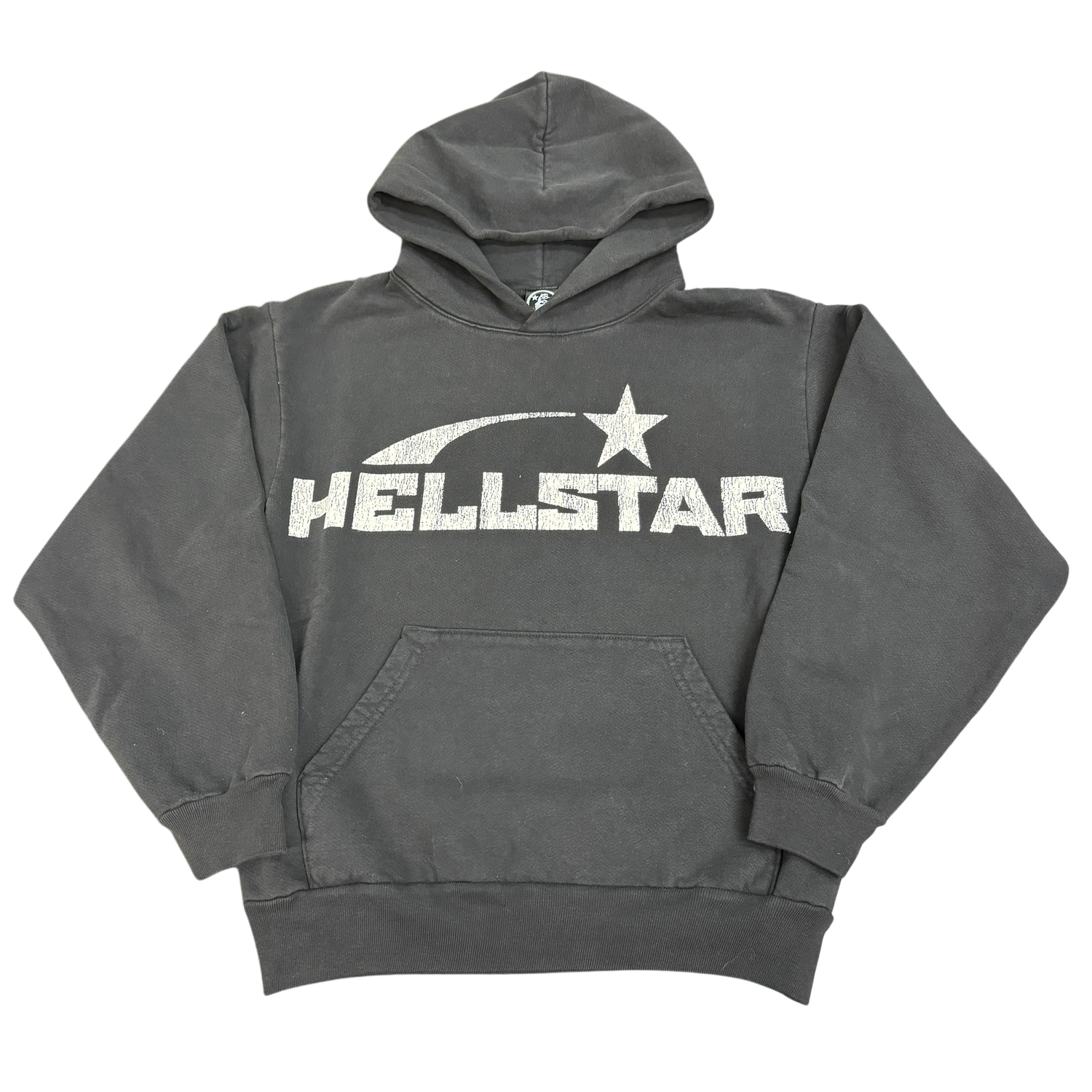 Black Hellstar Basic Logo Hoodie