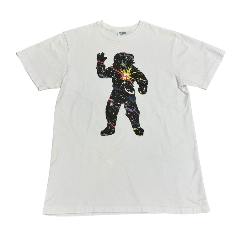 White BBC Galaxy Astronaut Tee
