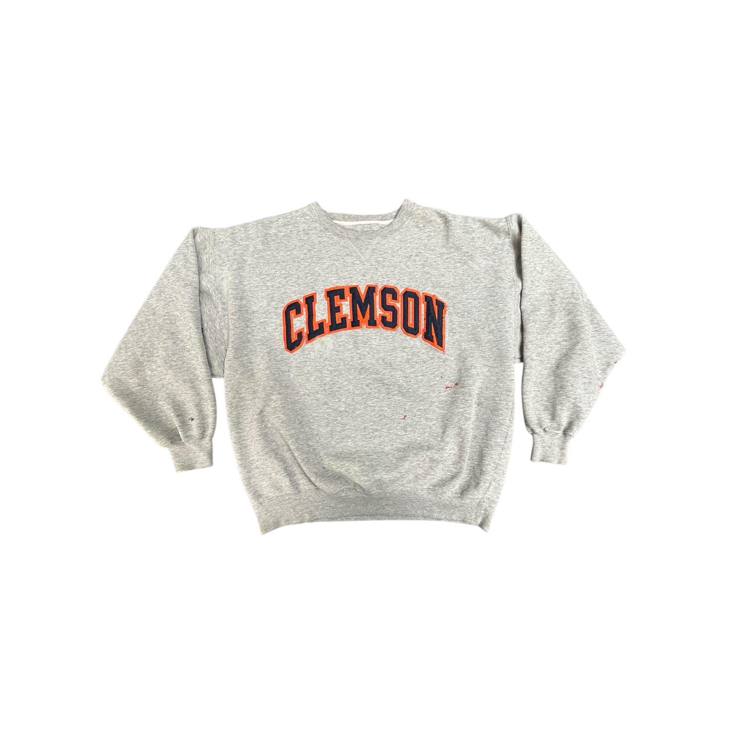 Grey Clemson Crewneck