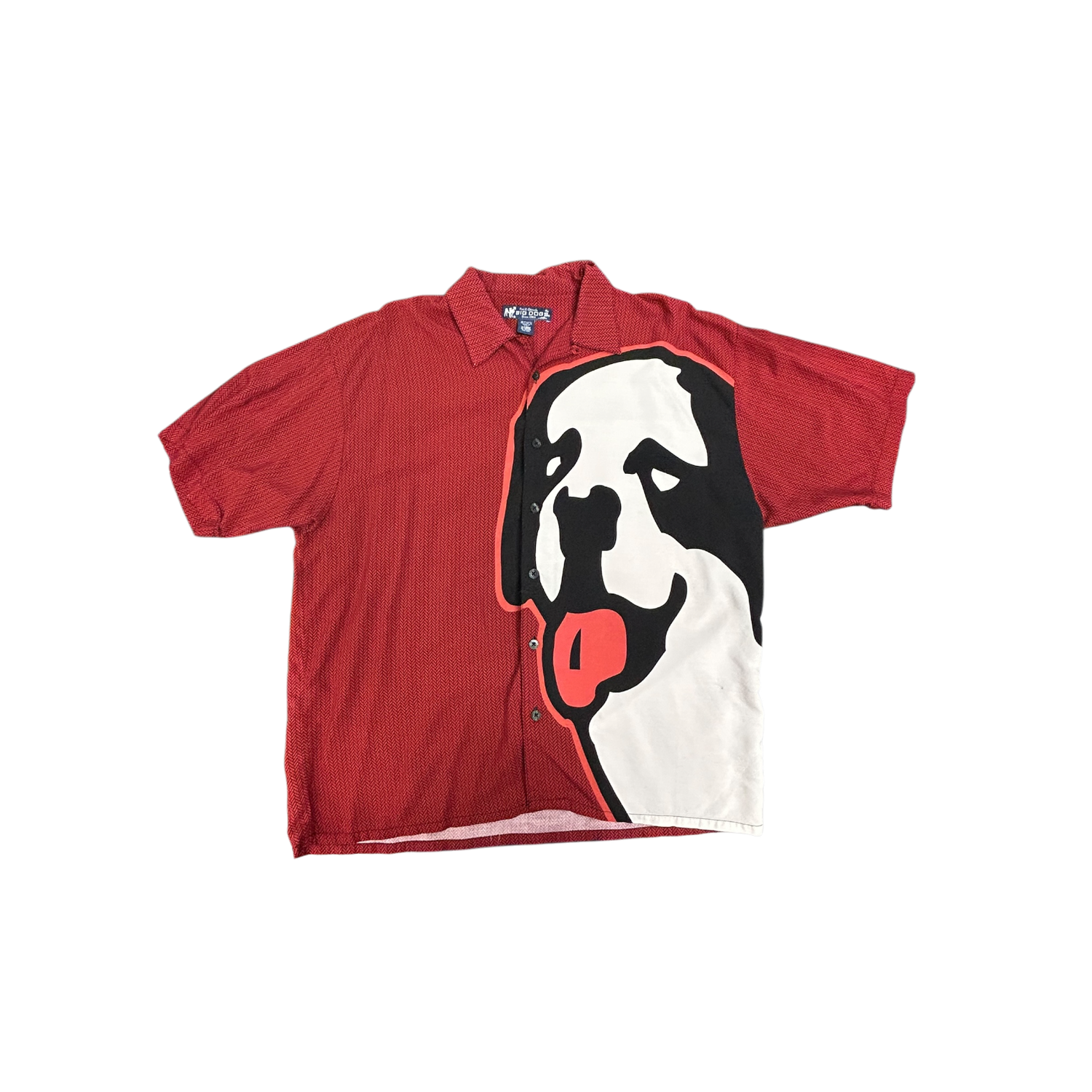 Red Big Dog Button Up