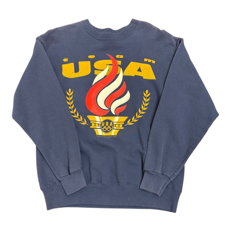 Navy Blue Team USA Crewneck