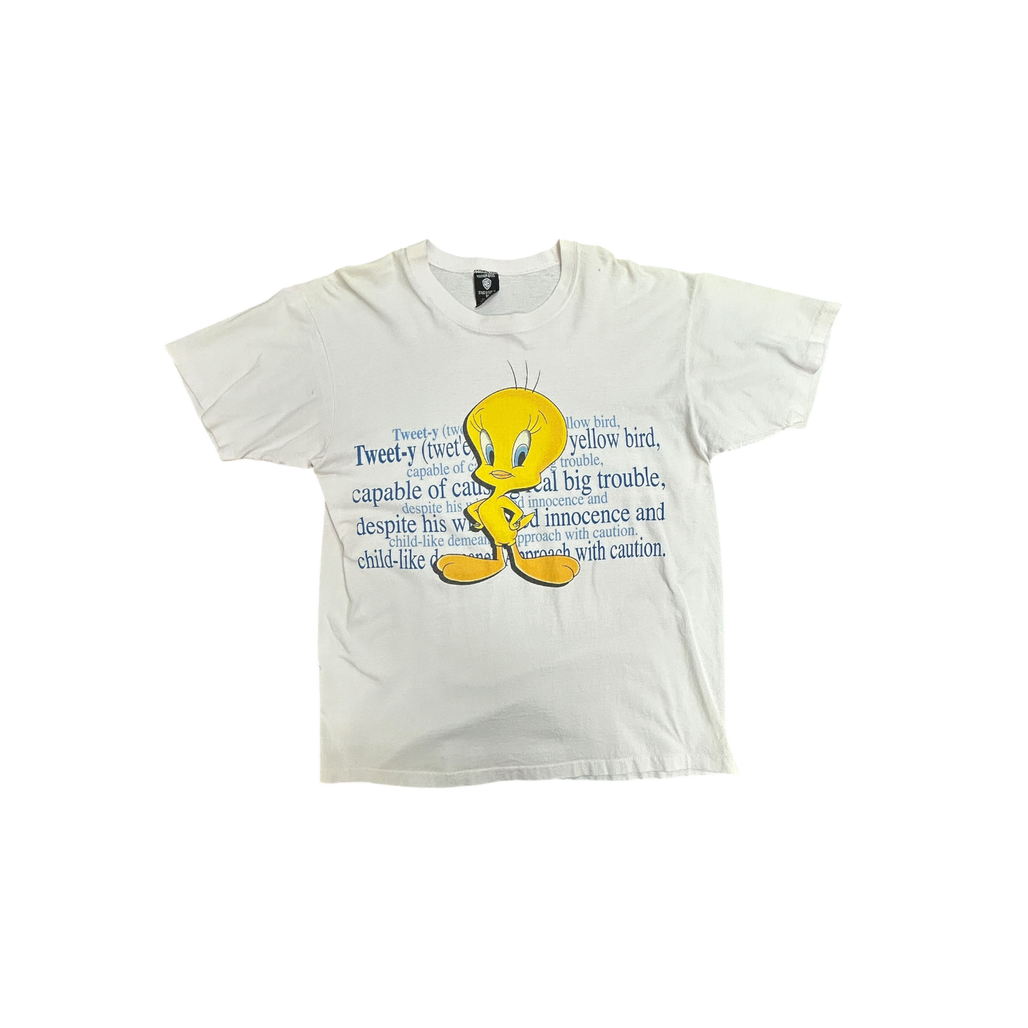White 90s Tweetie Bird Tee