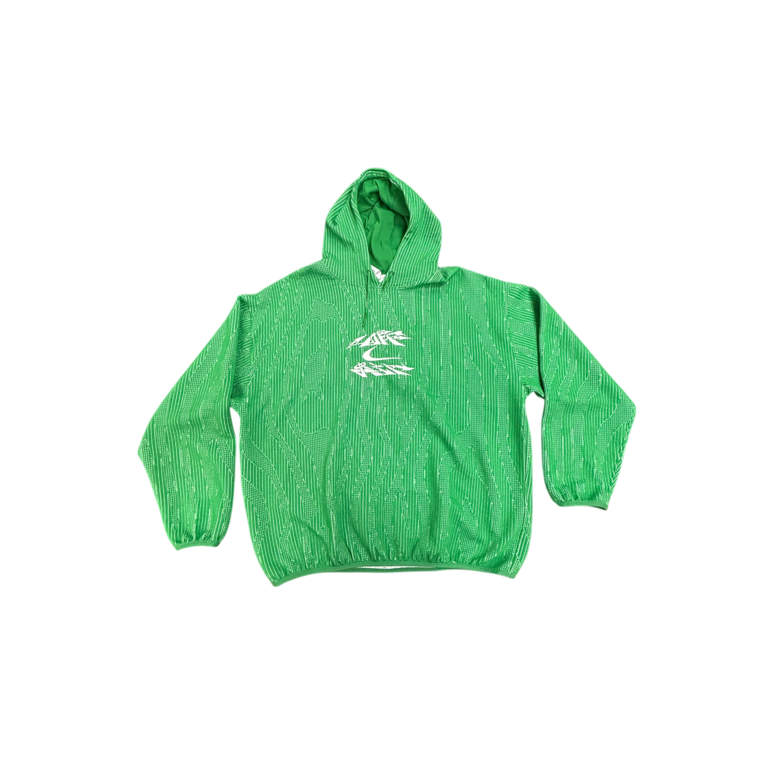 Off White x Nike Green Engineered Hoodie